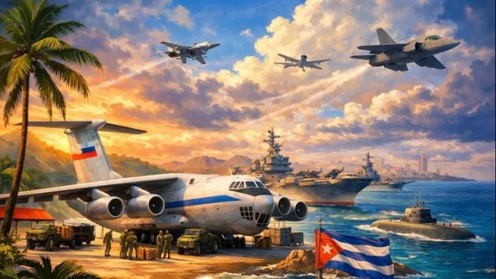 Тревога! Русский &laquo;грузовик войны&raquo; сел под боком у США: Что Ил  76 привёз на Кубу?
