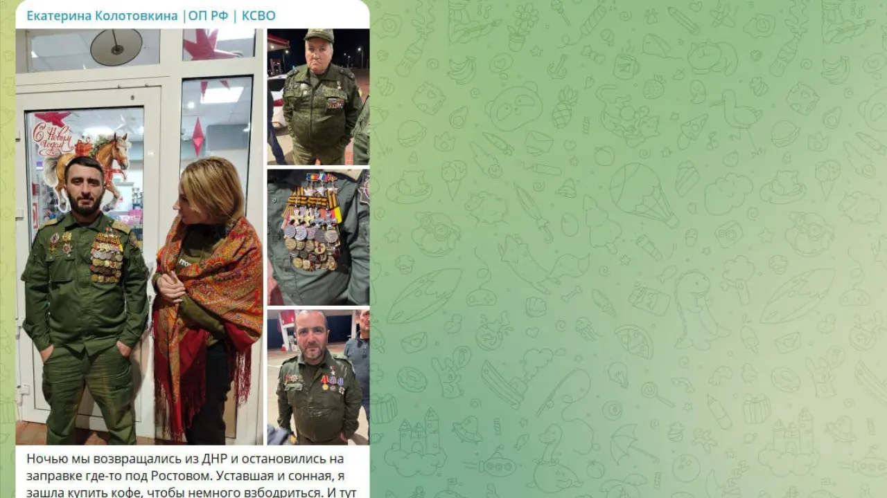 Это нормально? Жена генерала разоблачила ахматовца с «иконостасом». Теперь он ходит по школам Это нормально? Жена генерала разоблачила ахматовца с «иконостасом». Теперь он ходит по школам