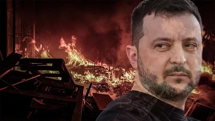 После гибели мирных радостный Зеленский заявил: «Спасибо за меткость». Почему он ещё жив, объяснил генерал. СВОдки с фронта После гибели мирных радостный Зеленский заявил: «Спасибо за меткость». Почему он ещё жив, объяснил генерал. СВОдки с фронта