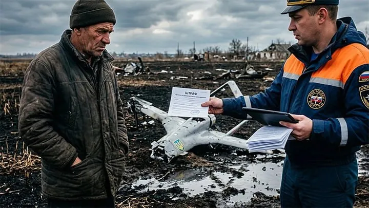 За сбитые дроны заплатит фермер: Крестьянина оштрафовали на 60 тыс. за то, что его поле поджёг украинский беспилотник За сбитые дроны заплатит фермер: Крестьянина оштрафовали на 60 тыс. за то, что его поле поджёг украинский беспилотник